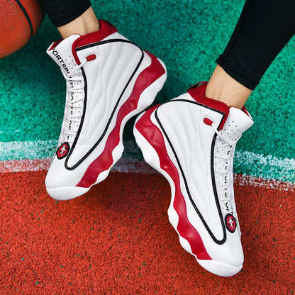 Men's casual outdoor sports classic practical basketball shoes trendy, soft, comfortable, anti-skid and wear-resistant outsole