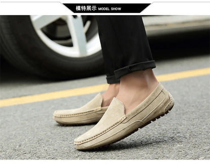 Leather Man Loafers Luxury 2022 Casual Shoes For Men Boat Shoes Handmade Men Slipon Driving Shoes Male Moccasins Zapatos