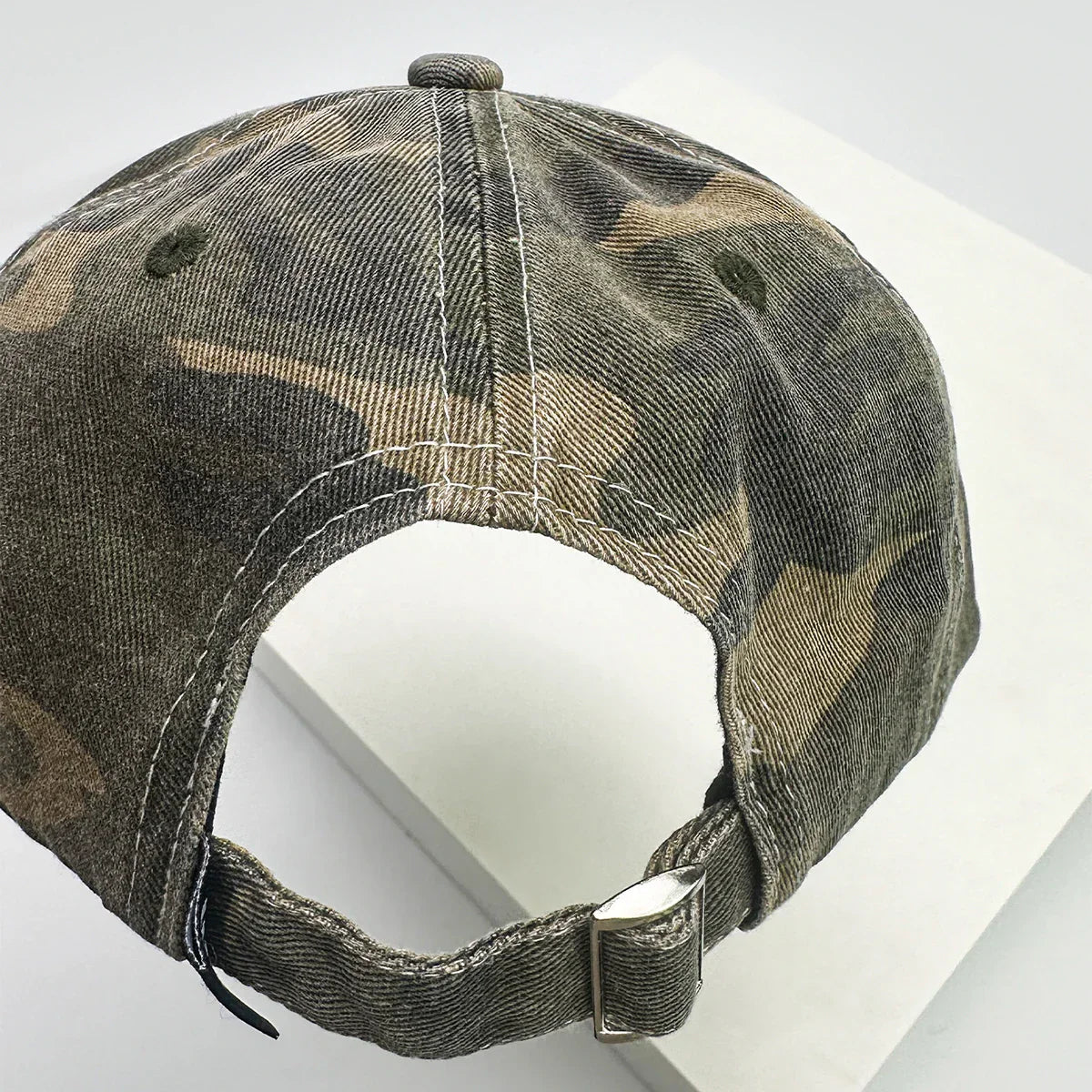New Unisex American Style CAMO Letter Embroidery Baseball Hats Breathable Hip Hop Sunshade Peaked Caps Versatile Fashion Niche