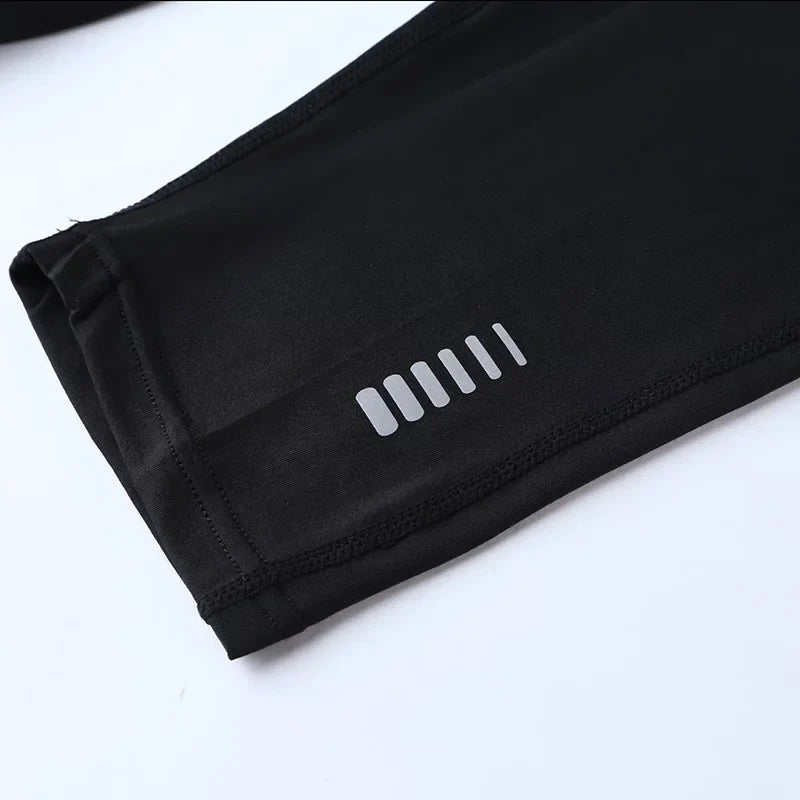 Men Tight Sport 2 In 1 Cropped Pants 2024 Summer Elastic Quick-dry Compression Workout Training Exercise Running Sports Shorts