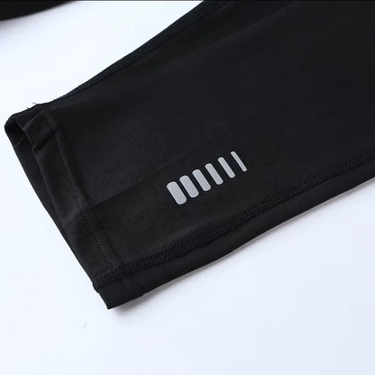 Men Tight Sport 2 In 1 Cropped Pants 2024 Summer Elastic Quick-dry Compression Workout Training Exercise Running Sports Shorts