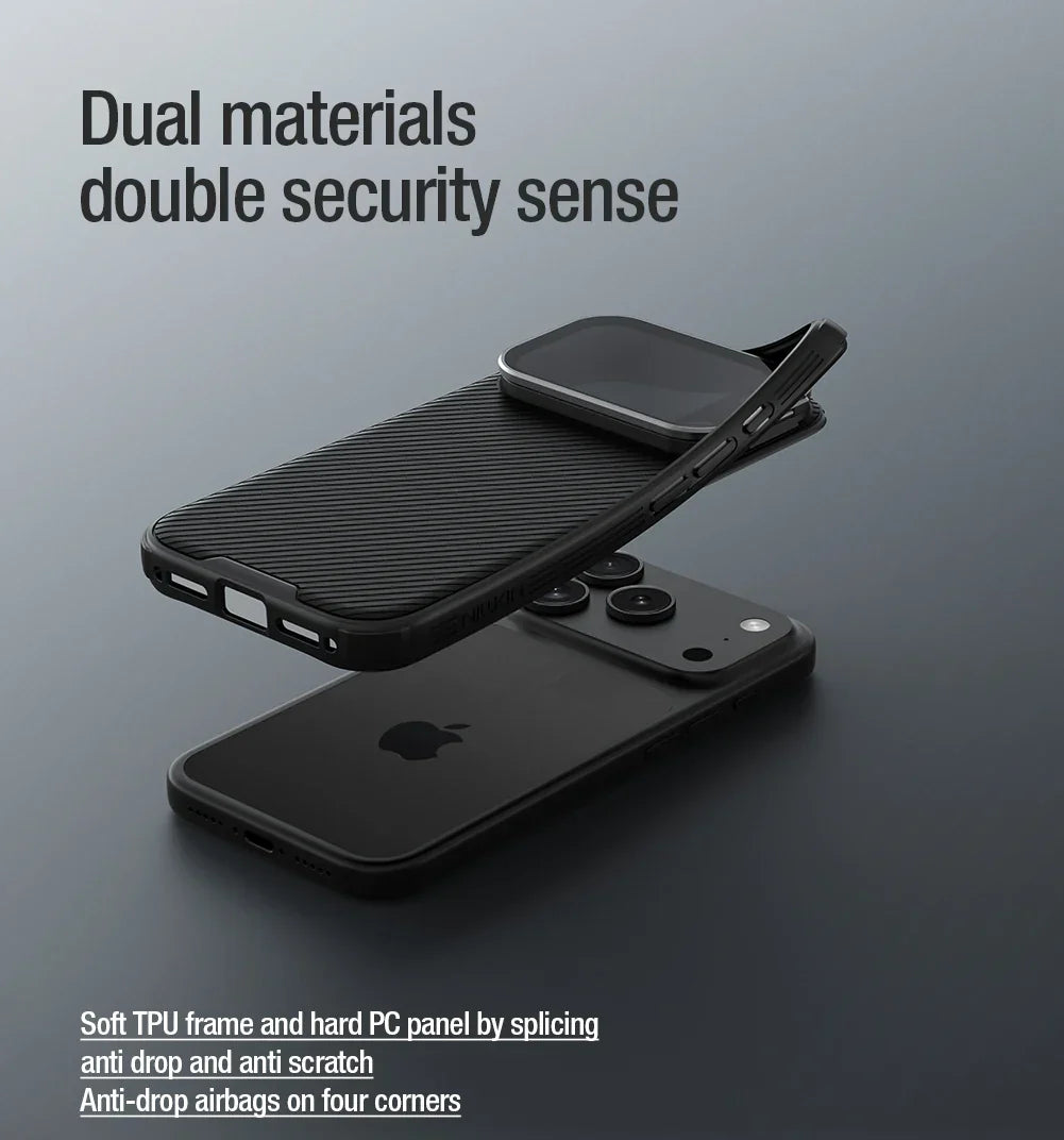 For iPhone 17 Pro Max Magsafe Case CamShield Prop With Foldable Protection Lens Stand Magnetic Cover For iPhone 17 Pro