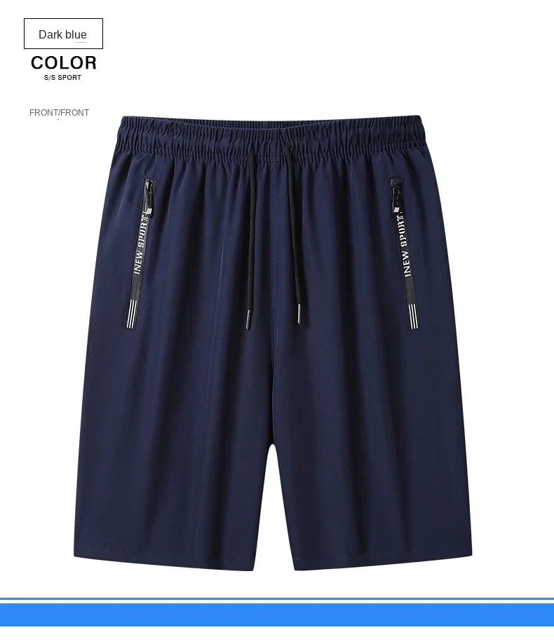 Men's Sports Shorts,bermuda Clothing, Fitness Jogging Shorts,ice Silk