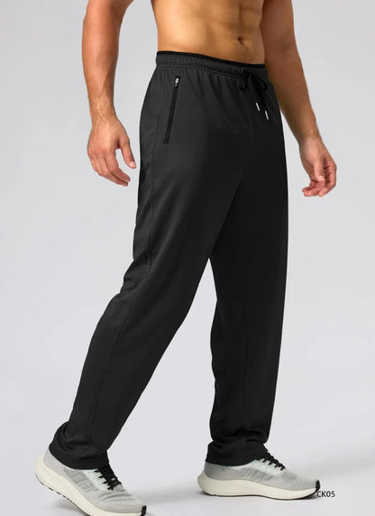 Lightweight Sport Pants Mens Quick Dry Elastic Waist Running Pants Outdoor Gym Workout Athletic Pants Sweatpants Jogger