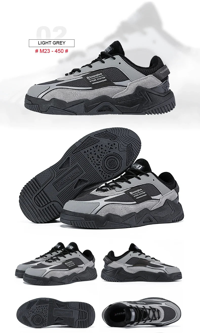 New Men's Shoes Outdoors Walking Sneakers Waterproof Shoes Comfort Tenis for Men Non-Slip