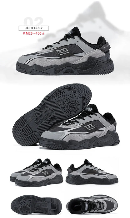 New Men's Shoes Outdoors Walking Sneakers Waterproof Shoes Comfort Tenis for Men Non-Slip