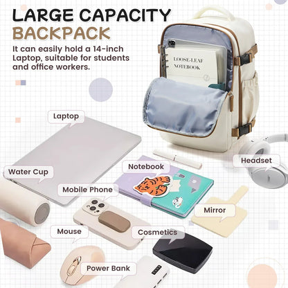 Cabin Airplane Travel Backpack 40x30x20, Hand Luggage Cabin Backpack Wizzair 40x30x20 Carry-Ons Men Women 15.6 inch Laptop Bags
