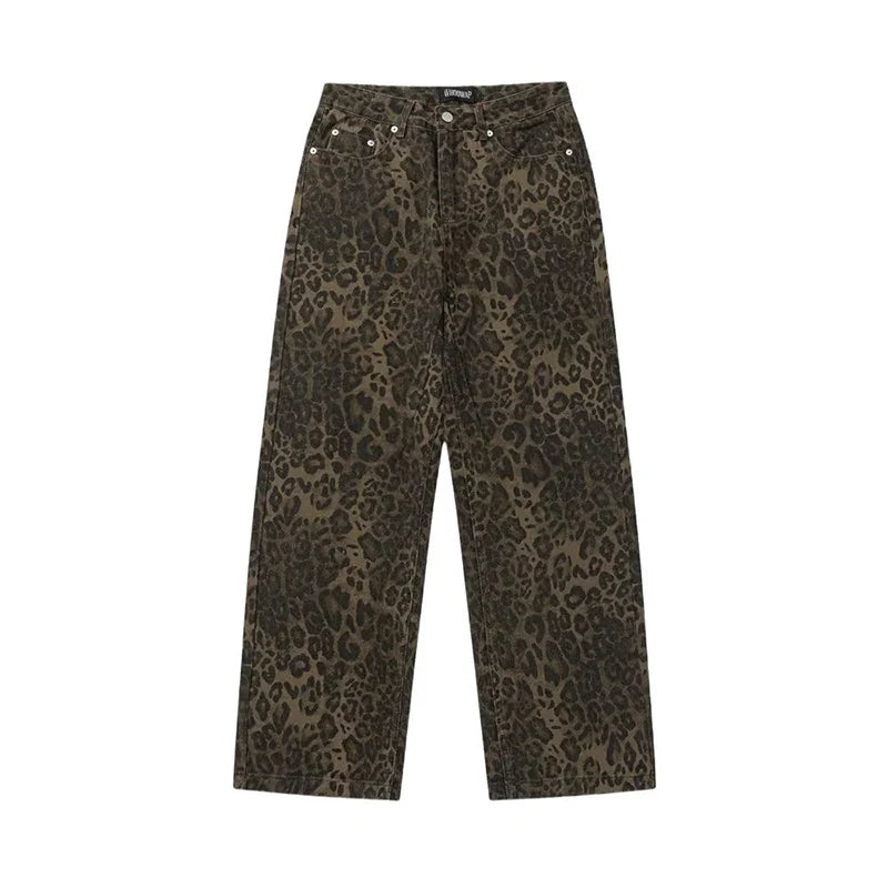 Female Oversize Wide Leg Trousers Street Wear