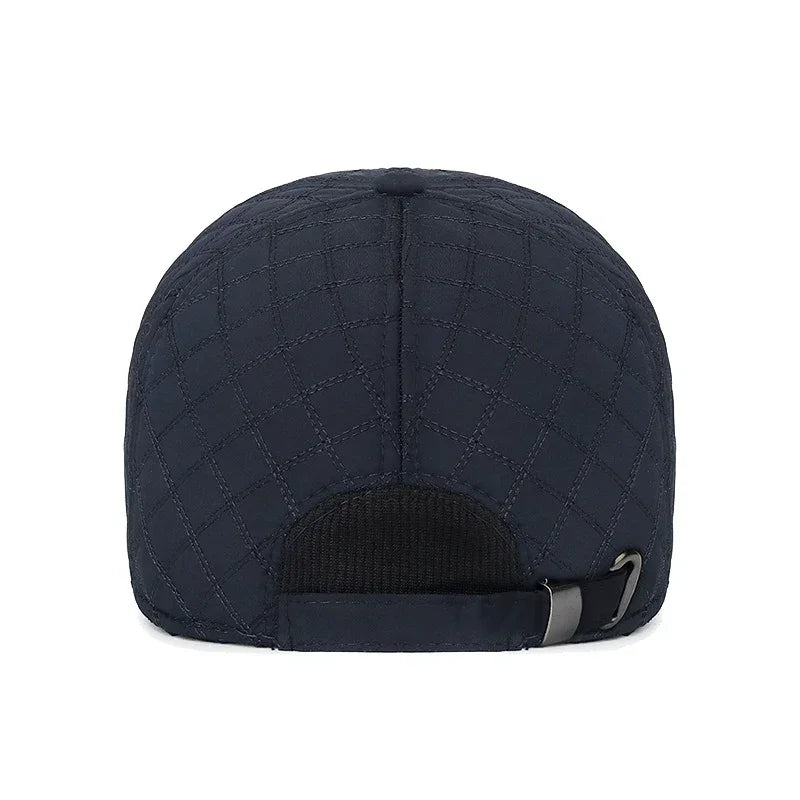 New Unisex Middle-Aged and Elderly Winter WindProof, Cold-Proof and Warm Baseball Cap With Ear Protection, Thickened Peaked Cap