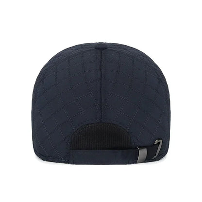 New Unisex Middle-Aged and Elderly Winter WindProof, Cold-Proof and Warm Baseball Cap With Ear Protection, Thickened Peaked Cap