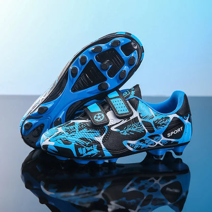 New Men Kids Non-Slip Ultralight Football Boots Professional Cleats Grass Boys Soccer Shoes Match Training Shoes Drop Shipping