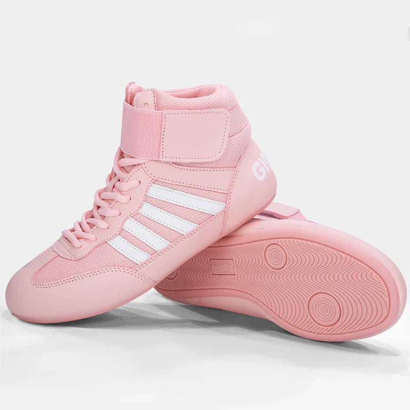 Botas de luta profissional masculinas e femininas 5 cores Sapatilhas de boxe Casal Antiderrapante Tênis Botas de luta masculinas respiráveis