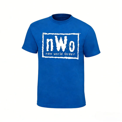 New nWo The Third Man 100%cotton men's shirt oversized Retro Print graphics shirts summer Women's Y2k O-neck Streetwear Tshirt