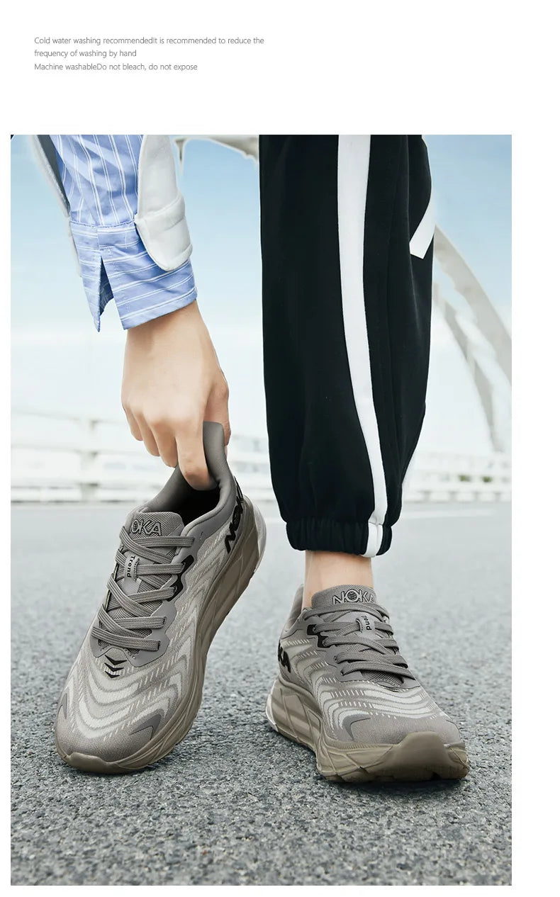 Men's Running Shoes Lightweight Breathable Comfortable Cushioned Sneakers for Walking Gym Casual Wear Athletic Shoes