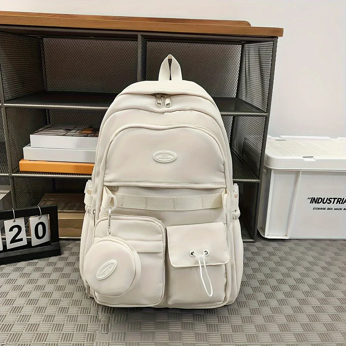 Simple Large Capacity Sports Travel Backpack Junior High School Leisure Backpack Tutorial Bag