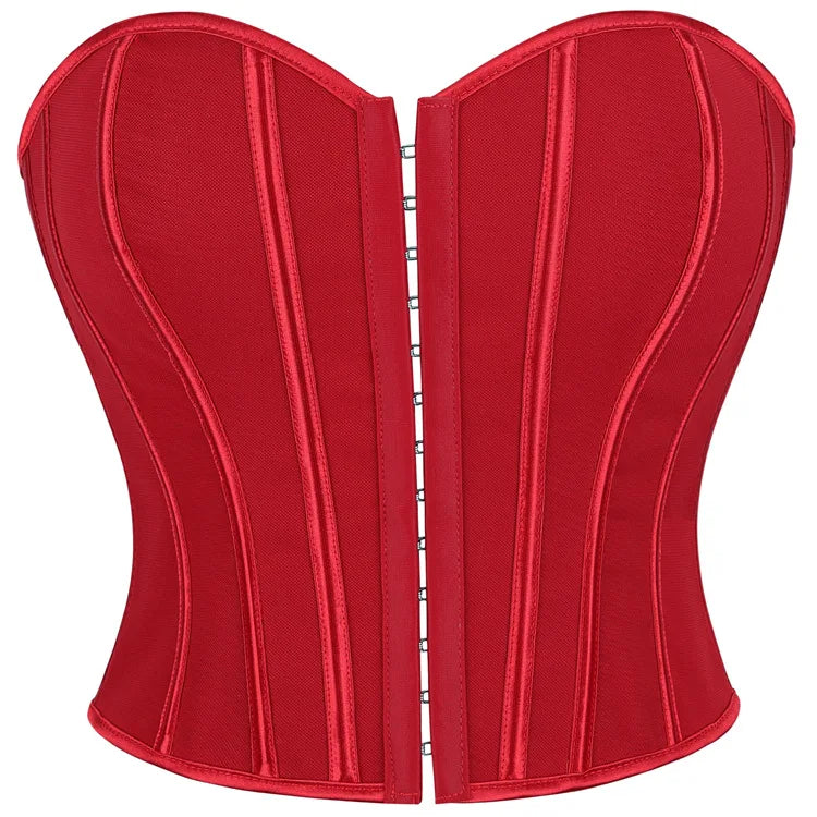 Fashion Strapless Off Shoulder Corset Tank Crop Tops Summer Backless  Camisole Underwear Female Bustier Top