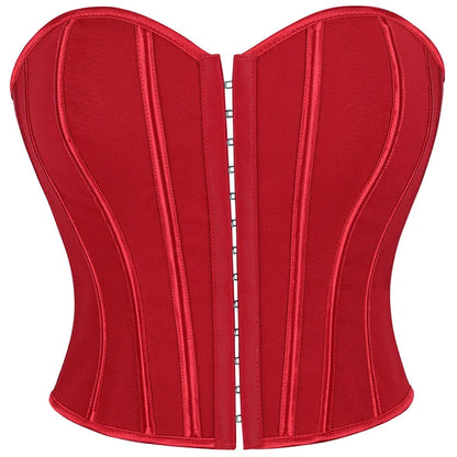 Fashion Strapless Off Shoulder Corset Tank Crop Tops Summer Backless  Camisole Underwear Female Bustier Top