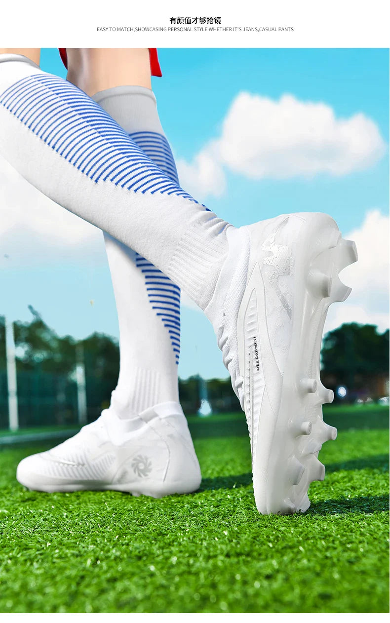 New Men Football Boots Breathable Unisex Ultralight Wholesale Professional Indoor Training Soccer Shoes Futsal Drop Shipping