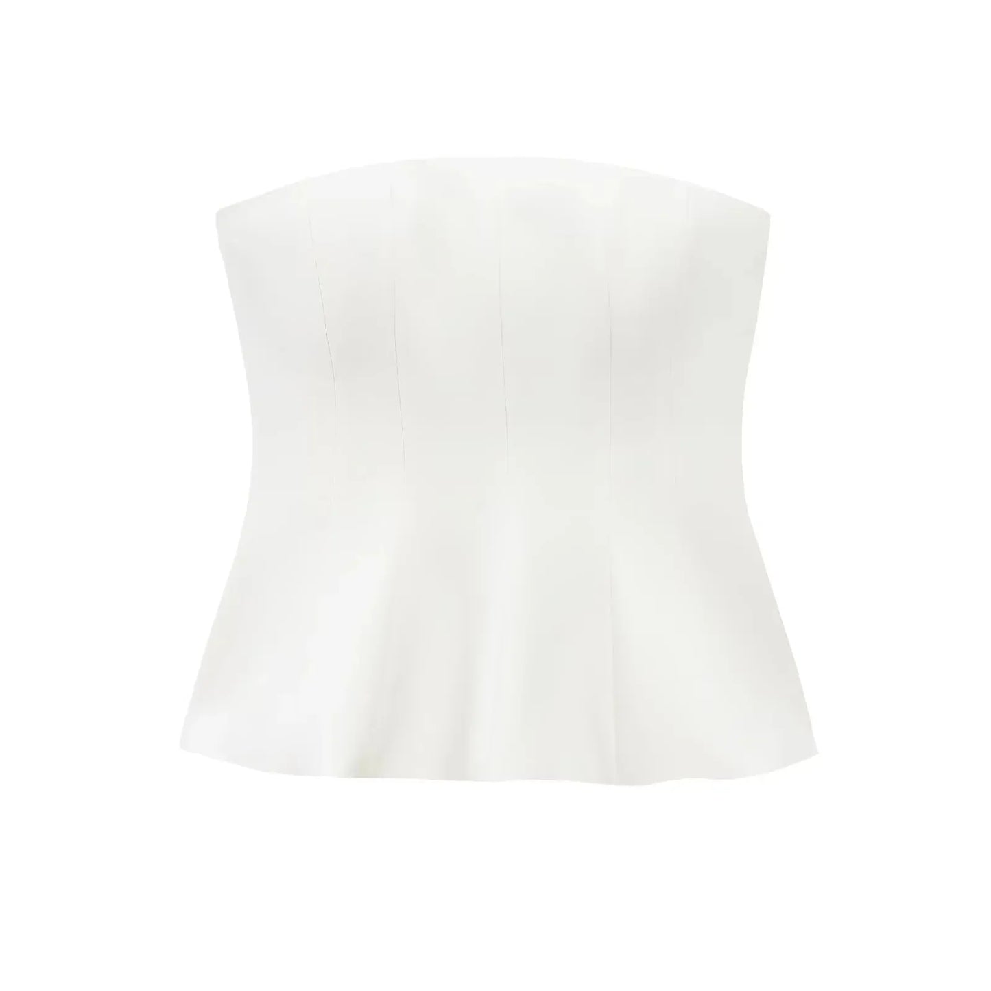 Sexy Butter Yellow Cami Ruffles Tube Top Women Fashion 2025 Summer Strapless Y2K Girl Streetwear Tops Holiday Party Tops