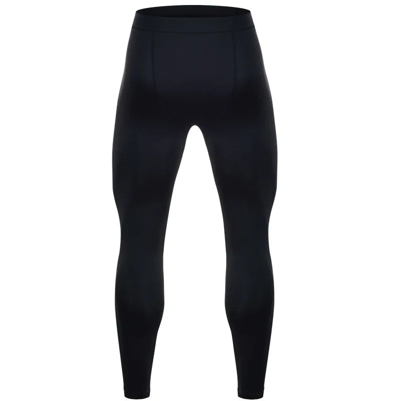 Men's compression sports pants fast drying fitness sports pants running tight pants training tight pants black red gray line