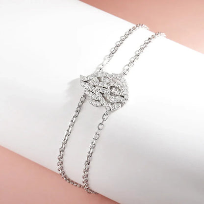 Certified Full Moissanite Bracelets for Women Men S925 Sterling Silver Plated 18k Jewelry Haesh Sheli By ShiranAloni