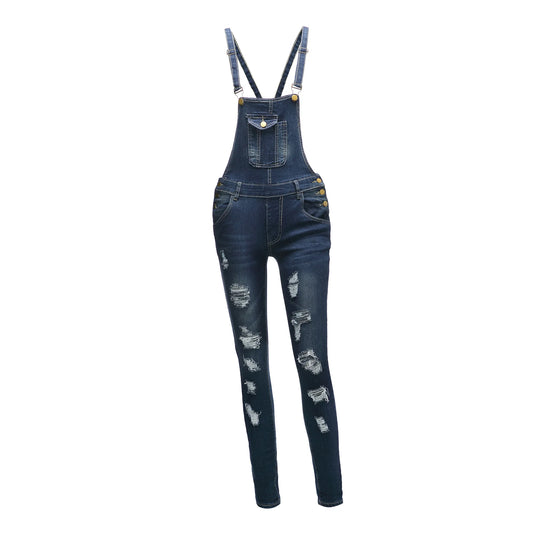 Ripped Jeans Denim Ankle Length Pencil Pants