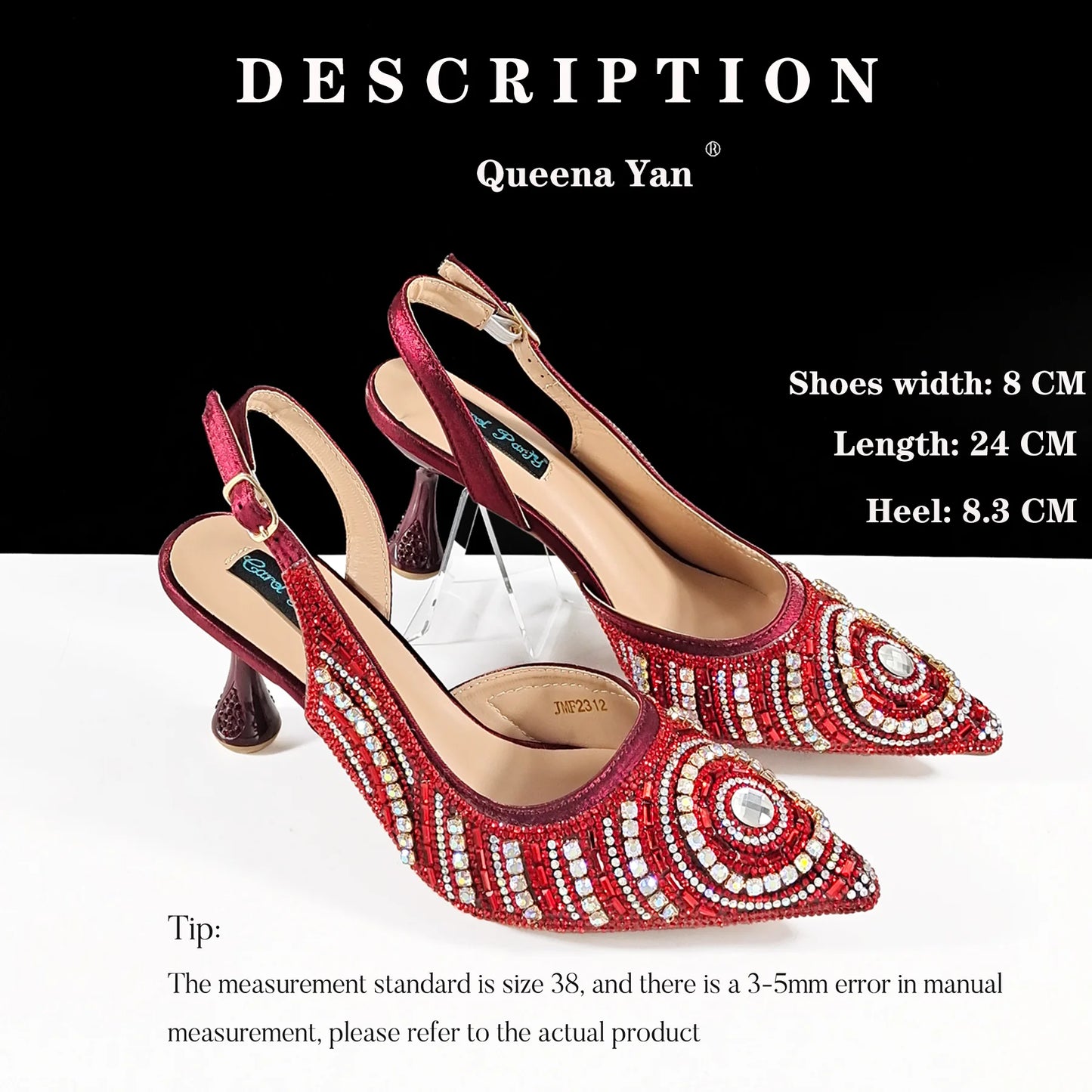 Elegant Nigerian Women's Royal Blue Only Shoes or with Rhinestone Handbag Set - Italian Design for Weddings
