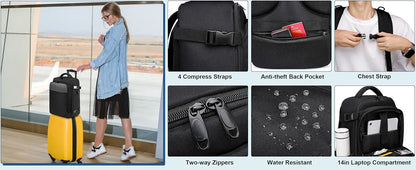 Travel backpack,Laptop Backpack,unisex.Multifunctional bag,School Bag,university,trekking rucksack