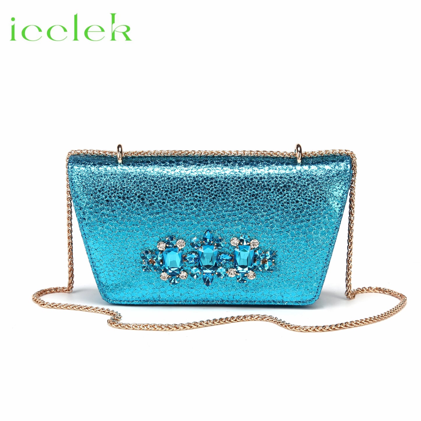 Sky Blue New Shoes and Bags Matching Set Nigerian Women Heels for Women Party Italian Design Wedding INS Design