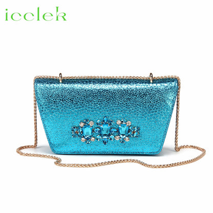 Sky Blue New Shoes and Bags Matching Set Nigerian Women Heels for Women Party Italian Design Wedding INS Design