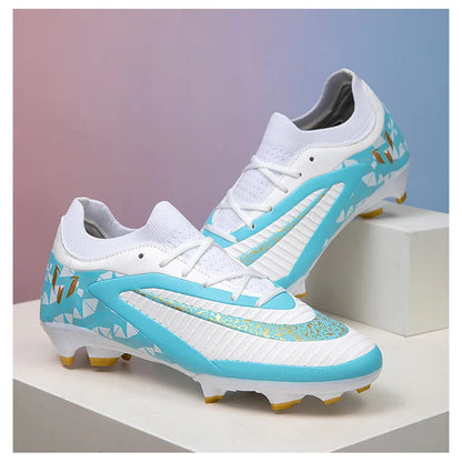New Kid Match Boys Professional Non-Slip Comfortable Football Boots Sneakers Match Soccer Shoes Outdoor Sports Shoes Unisex
