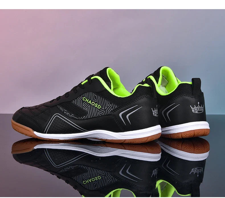 Men Professional Soccer Cleats Anti-Slippery Futsal Training Cleats Wear Resistant Ultralight  Outdoor Indoor Unisex Sneakers