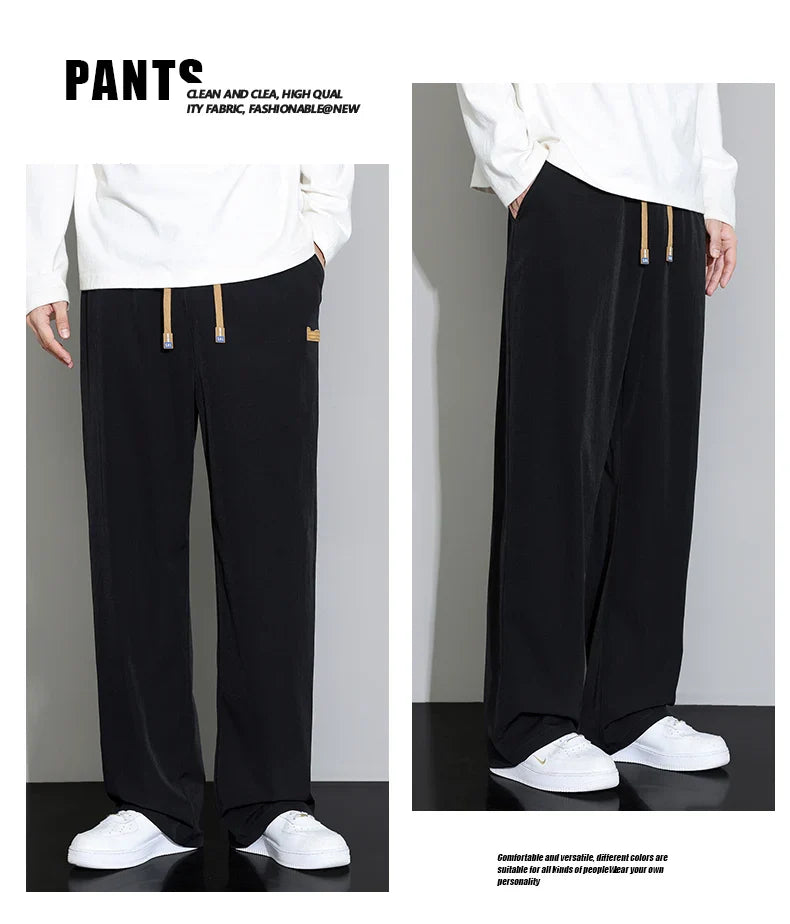 Four Season Sports Fitness Running Outdoor Fashionable Multifunctional Casual Pants Comfortable Breathable Straight Leg Pants