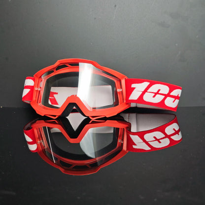 100 Motorcycle Goggles Cycling Glasses Outdoor Off-Road Ski Outdoor Sport MX ATV Dirt Bike Racing Motocross