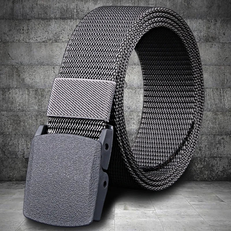 1/2PCS Military Men Belt Army Belts Adjustable Belt Men Outdoor Travel Tactical Waist Belt with Plastic Buckle for Pants 120cm