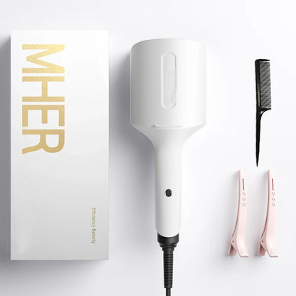 Professional 3 Barrel Hair Waver 138W 1.26 Inch Curling Iron with Temperature Control  Curling Iron Wand Hair Waver with LCD
