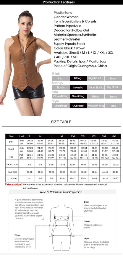 Women's Corset Bustiers & Corsets Black Top Lace Up Lingerie Underwear Plus Size Garter Including