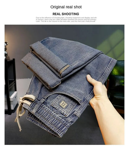 Calça Jeans Masculina Solta Reta 2026 Novo Estilo Casual Confortável Calça Jeans Masculina Moderna Moda Masculina