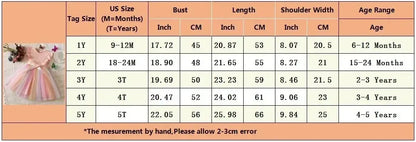 K-Pop Hunters Zoey Mira Rumi Girls Flying Sleeves Bow Sequin Dress Kids Baby Girl Birthday Party Fluffy Tutu Princess Dress 1-5Y