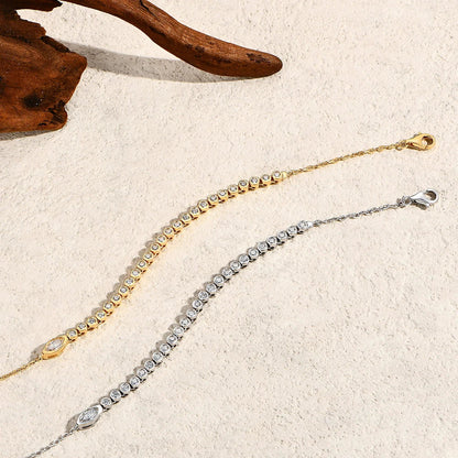 Adjustable Moissanite Tennis Bracelet Original Snake Shape S925 Sterling Silver for Women Birthday Gifts Jewelry 16+5cm