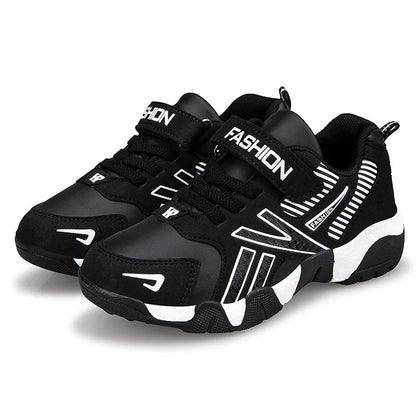 Children Boys Shoes School Sports Fashion Leather for Kids Tennis Casual Sneakers Children's Boy Running Walking Outdoor Shoe