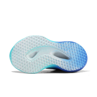 Children‘s Breathable Basketball Shoes Non-slip Sports Training Shoes Outdoor Lace-up Boys Girls Jogging Sneakers Athletic Shoes