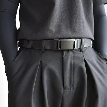 Men Belts Canvas Nylon Webbing Belt Fashion Casual Designer Unisex Belts High Quality Sports Military Strap Cargo Pants Belt