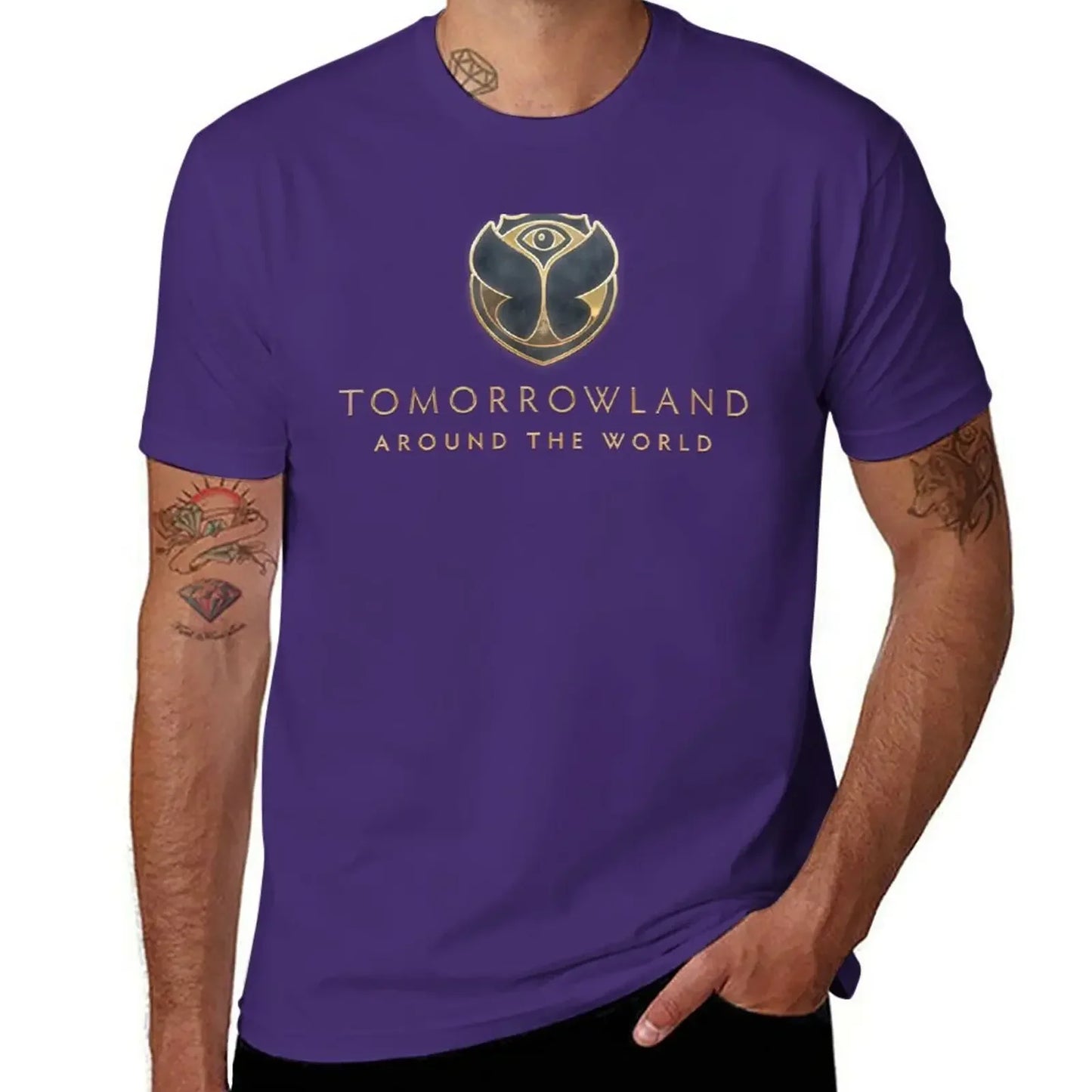 New Tomorrowland T-Shirt anime figures quick drying mens clothing