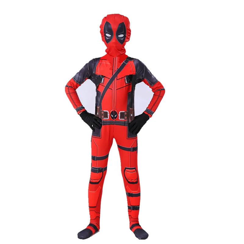 Spiderman Costume for Kids Adult Tobey Maguire Cosplay Bodysuit Superhero Zentai Suit Jumpsuit Halloween Carnival Party Costumes
