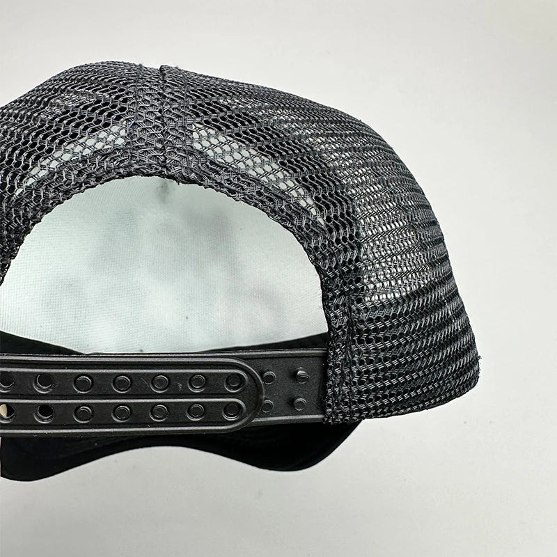 New Cool Street Hip Hop Letter Colorful Meshed Men Women Baseball Hats Cotton Summer Adjustable Breathable Snapback Sport Caps