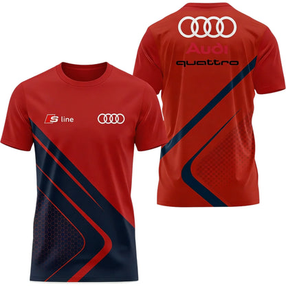 3D Printed T-Shirt Men's Summer 2026 Moisture-Wicking Quick-Drying Comfortable Short-Sleeve Trendy Top