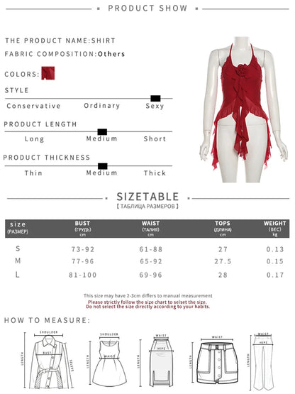 Hip-hop Summer New Sweet Gentle Cute All-match Fashionable Cool High Street Cool Sexy Women's Thin Backless Halter Vest
