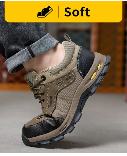 Men's protective shoes, safety shoes, anti smash and anti stab work shoes, insulated shoes, and protective boots