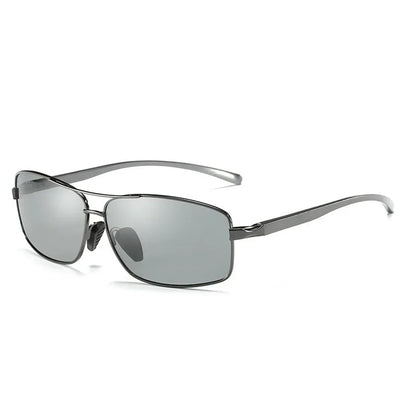 Fashion Photochromic Polarized Sunglasses Men Women Vintage Square Sun Glasses Man Brand Designer Driving Fishing UV400 Eyewear